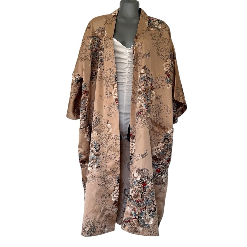 VTG floral patterned robe